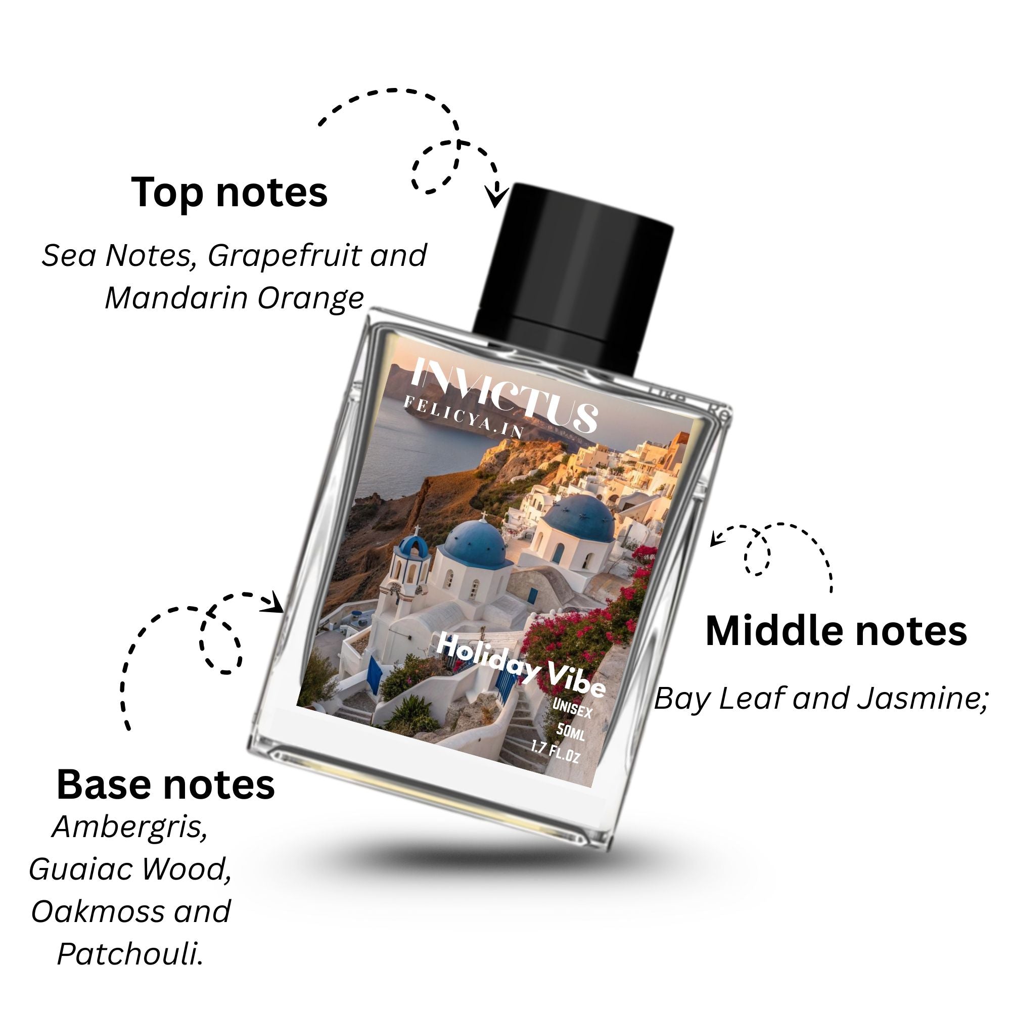 invictus Holiday Vibe – Unisex Eau de Parfum (50ml / 1.7 fl oz)