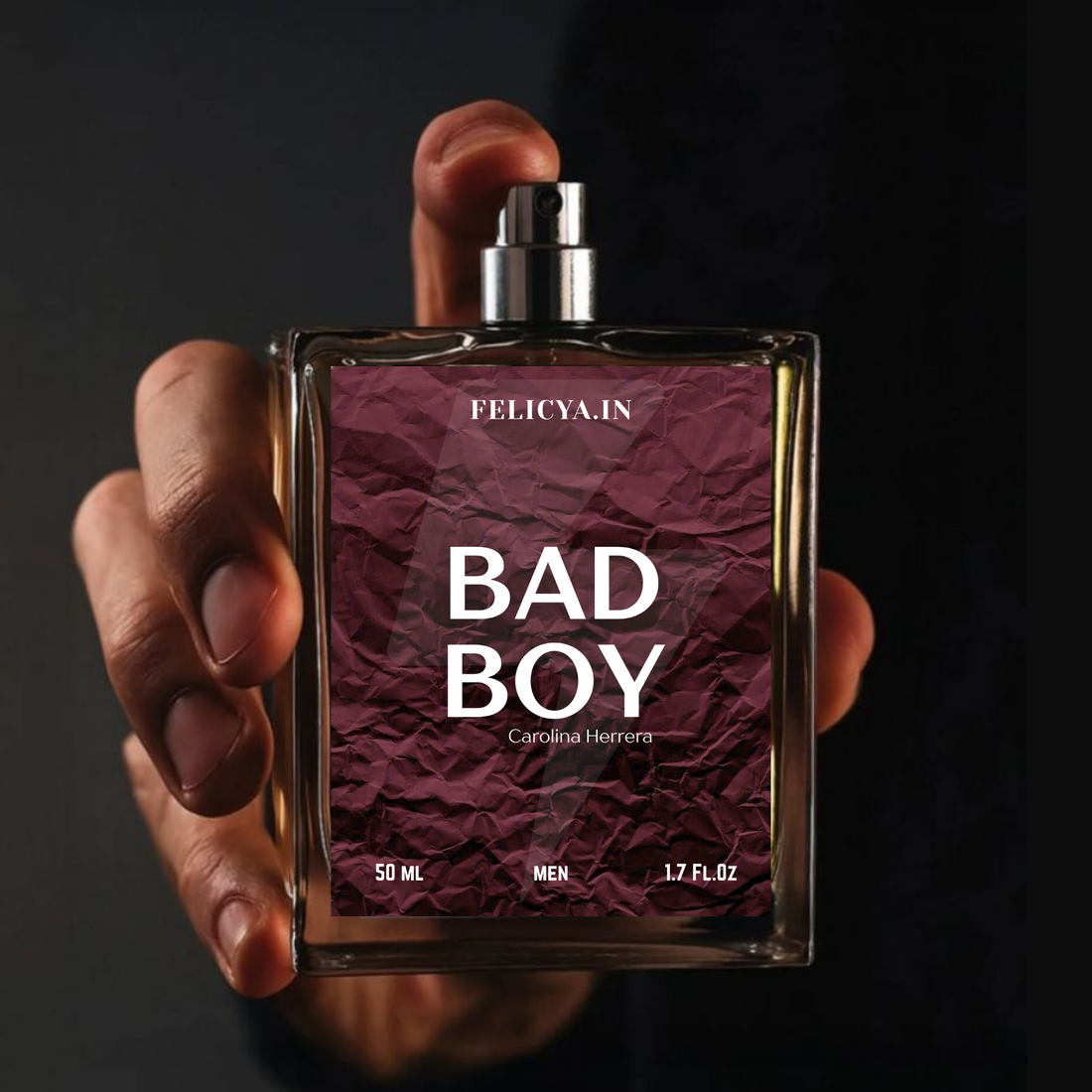 Carolina Herrera Bad Boy Eau de Parfum for Men – 50ML