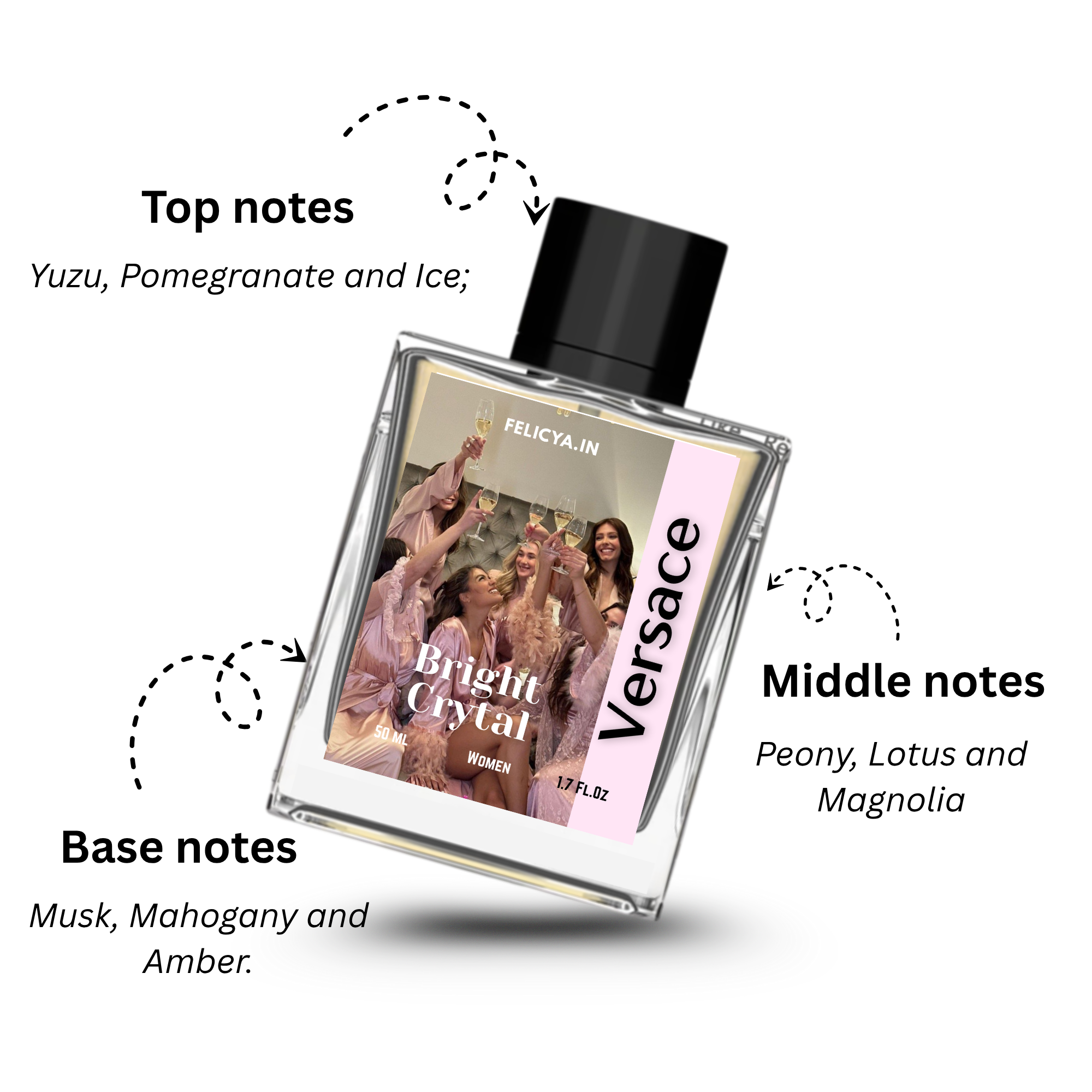 Versace Bright Crystal Eau de Toilette for Women – 50ml